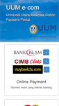 Mobile Screenshot of e-com.uum.edu.my