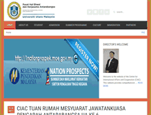 Tablet Screenshot of ciac.uum.edu.my